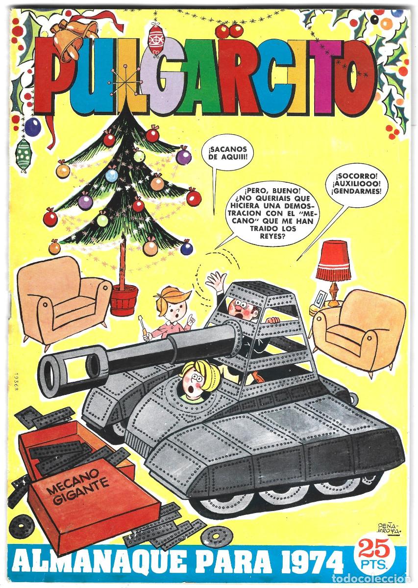 Tebeos: PULGARCITO ALMANAQUE 1974 (Bruguera 1973) Con Sheriff King.