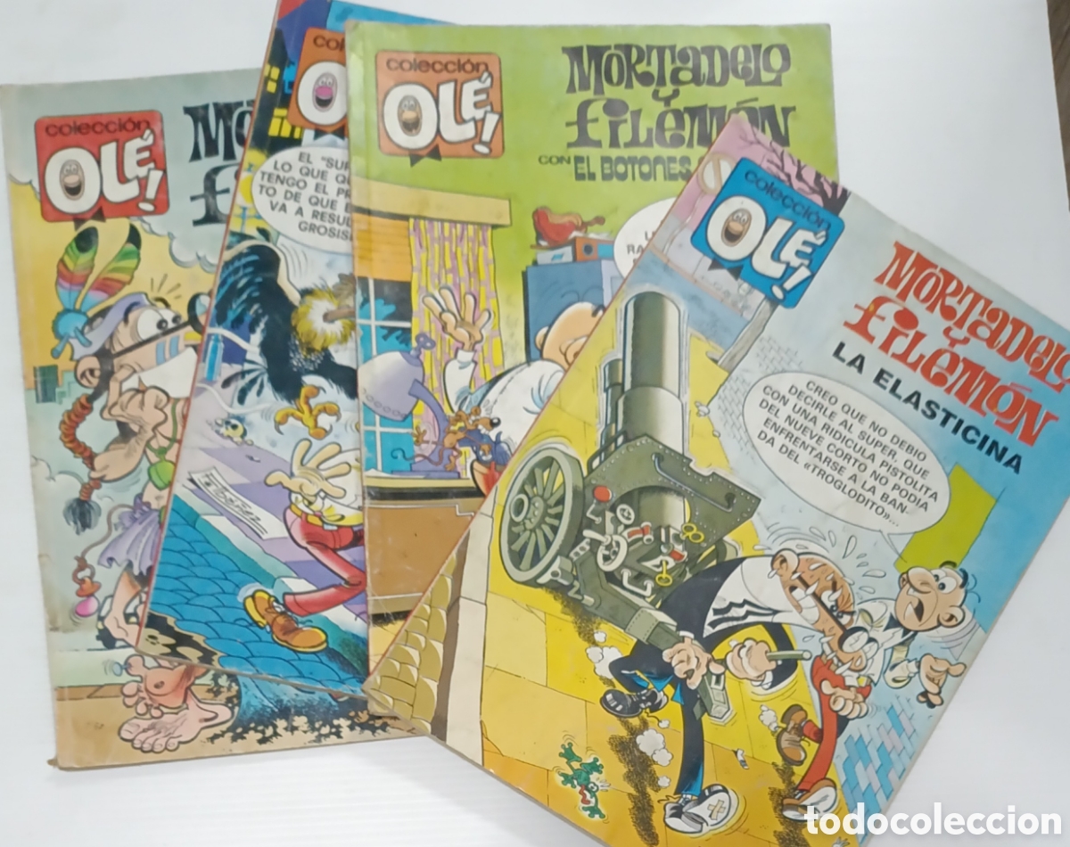 Tebeos: Lote 4 Oles Mortadelo y Filemon - Foto 6
