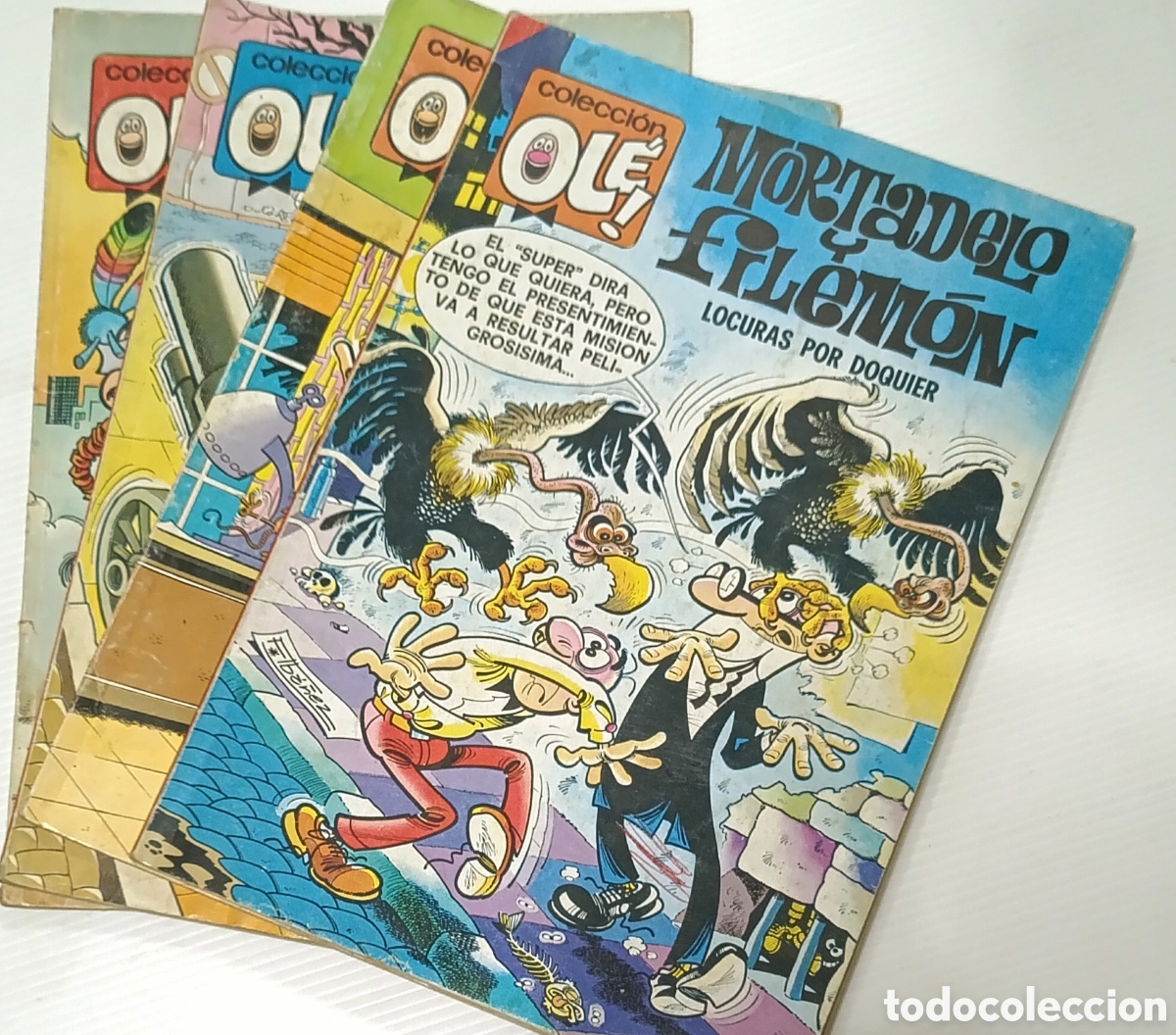 Tebeos: Lote 4 Oles Mortadelo y Filemon - Foto 1