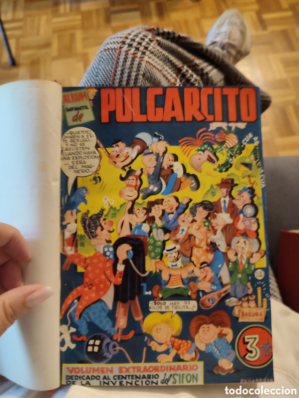 Tebeos: Colecci&oacute;n Pulgarcito 20 ejemplares encuadernado( mago del l&aacute;piz , vacaciones todo el a&ntilde;o, almanaque
