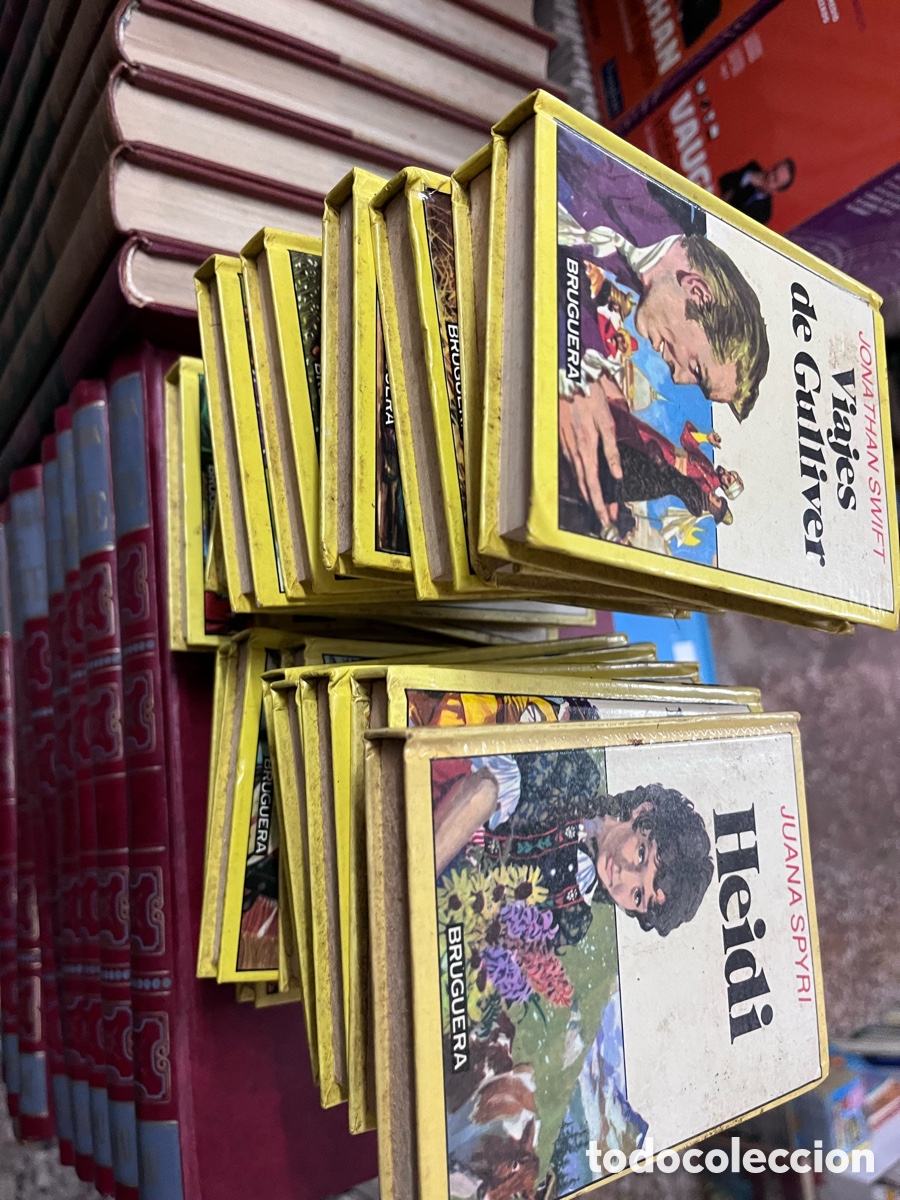 Tebeos: Lote 22 libros Historias infantil bruguera (carton&eacute;)