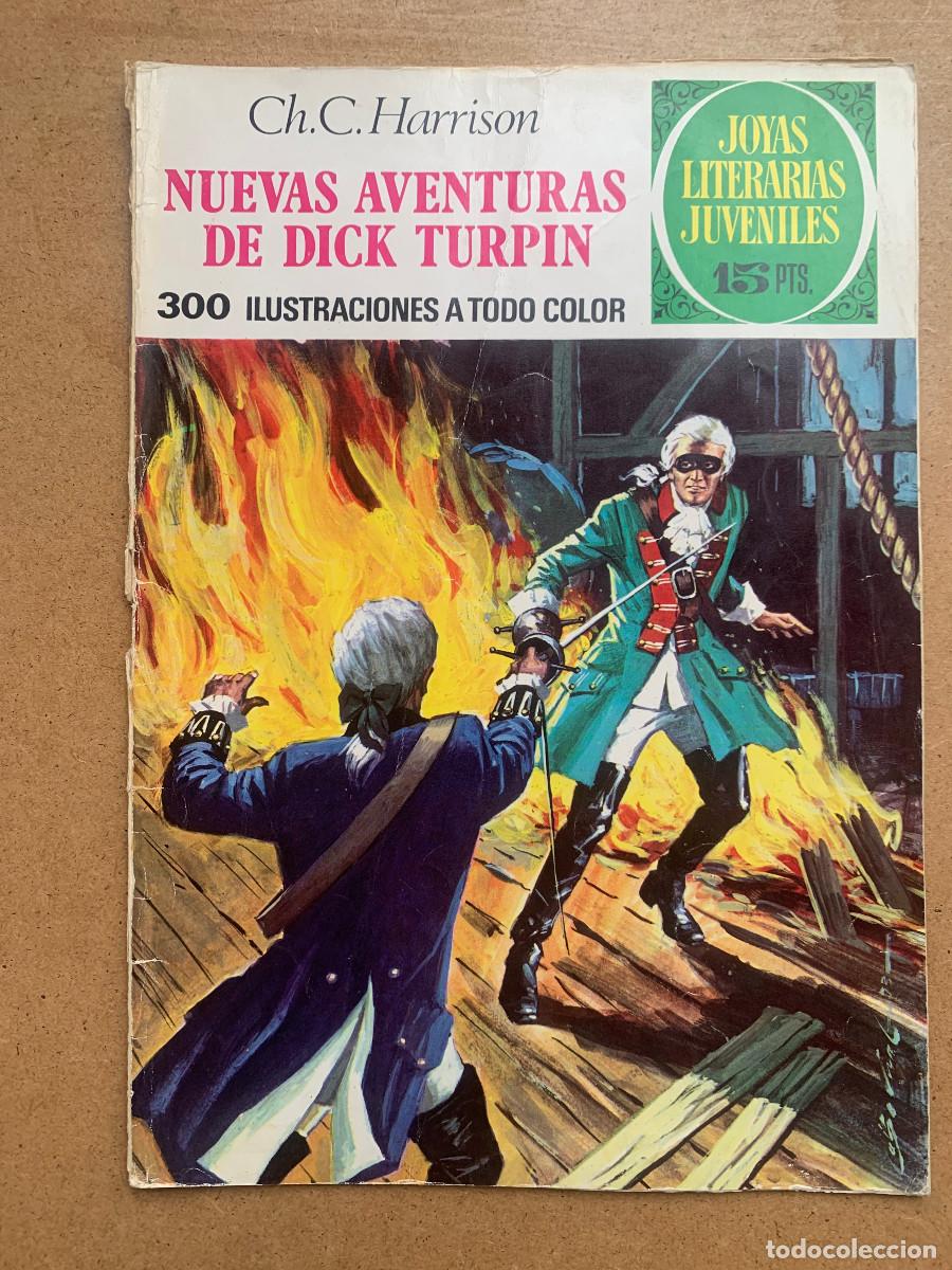 Tebeos: Joyas Literarias Juveniles n&ordm; 92: Nuevas Aventuras de Dick Turpin - D8 1&ordf; Edici&oacute;n 1973