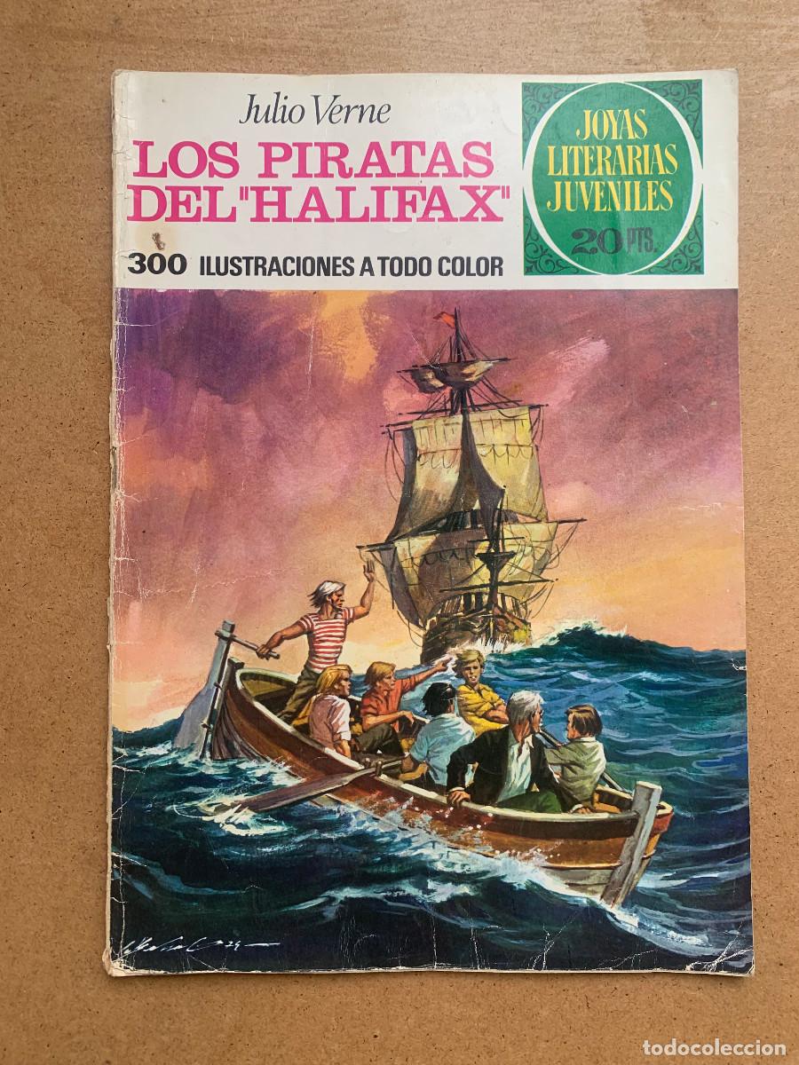 Tebeos: Joyas Literarias Juveniles n&ordm; 133: Los Piratas del Halifax - 1&ordf; Edici&oacute;n 1975