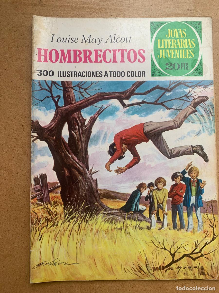 Tebeos: Joyas Literarias Juveniles n&ordm; 127: Hombrecitos de Louise May Alcott - 1&ordf; Edici&oacute;n 1975