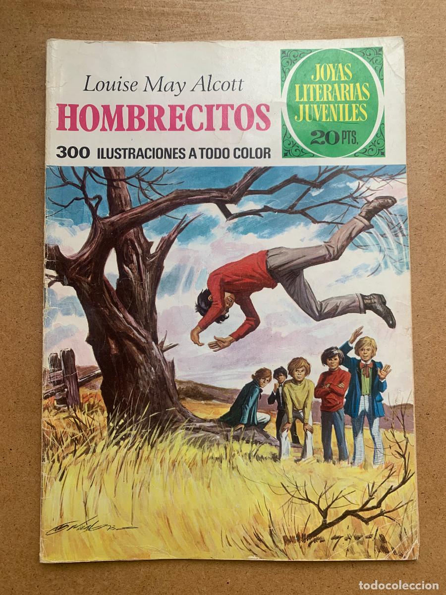 Tebeos: Joyas Literarias Juveniles n&ordm; 127: Hombrecitos de Louise May Alcott - D2 1&ordf; Edici&oacute;n 1975