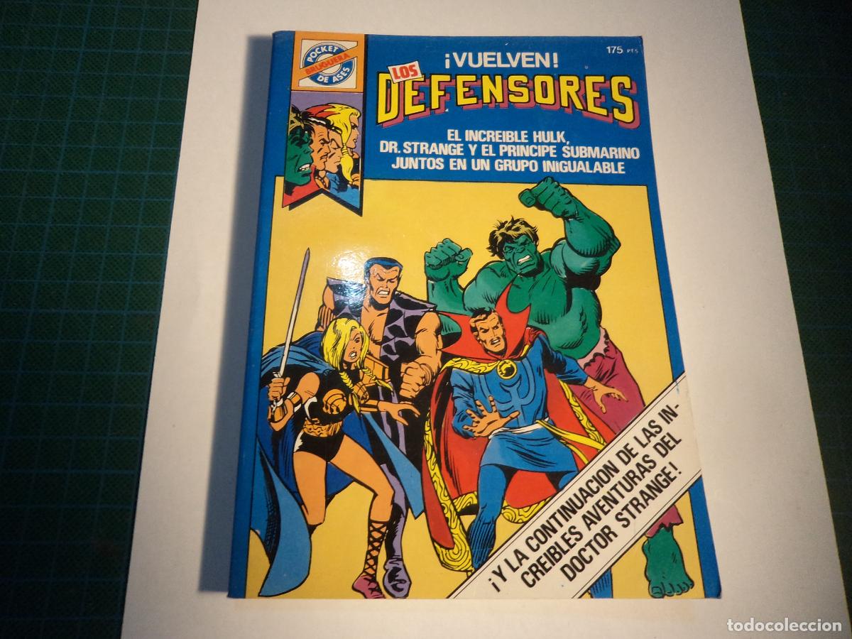 Tebeos: Pocket de Ases. N&ordm; 36. Los defensores. Bruguera