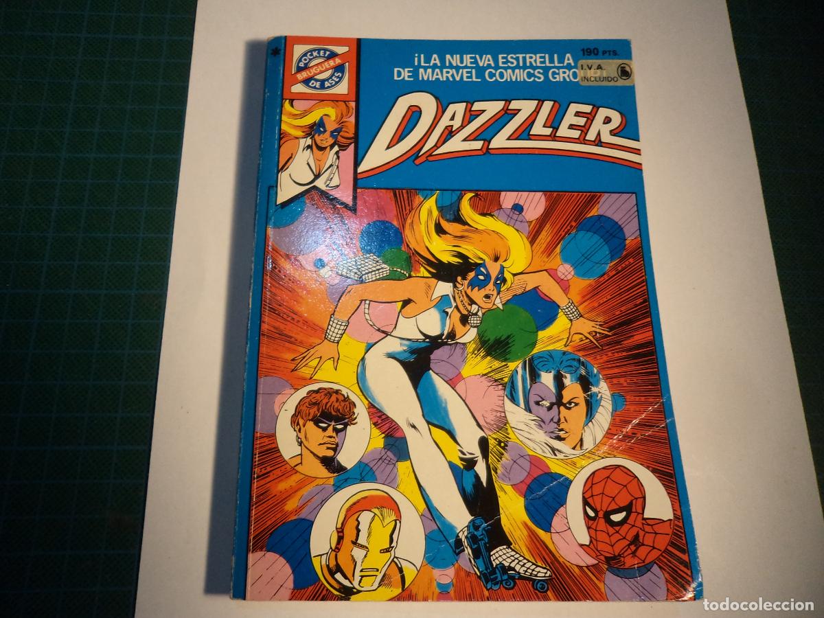 Tebeos: Pocket de Ases. N&ordm; 37. Dazzler. Bruguera.