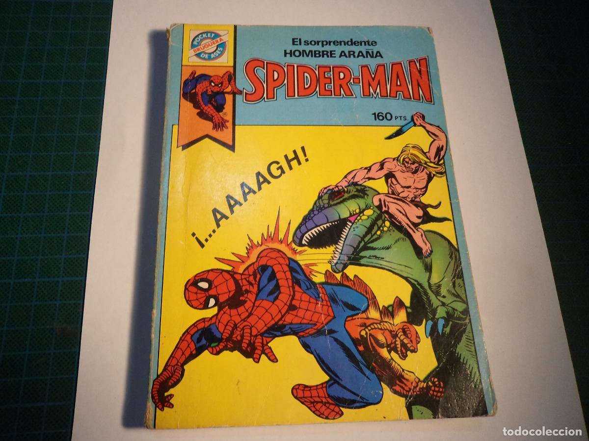 Tebeos: Pocket de Ases. N&ordm; 3. Spiderman. Bruguera.