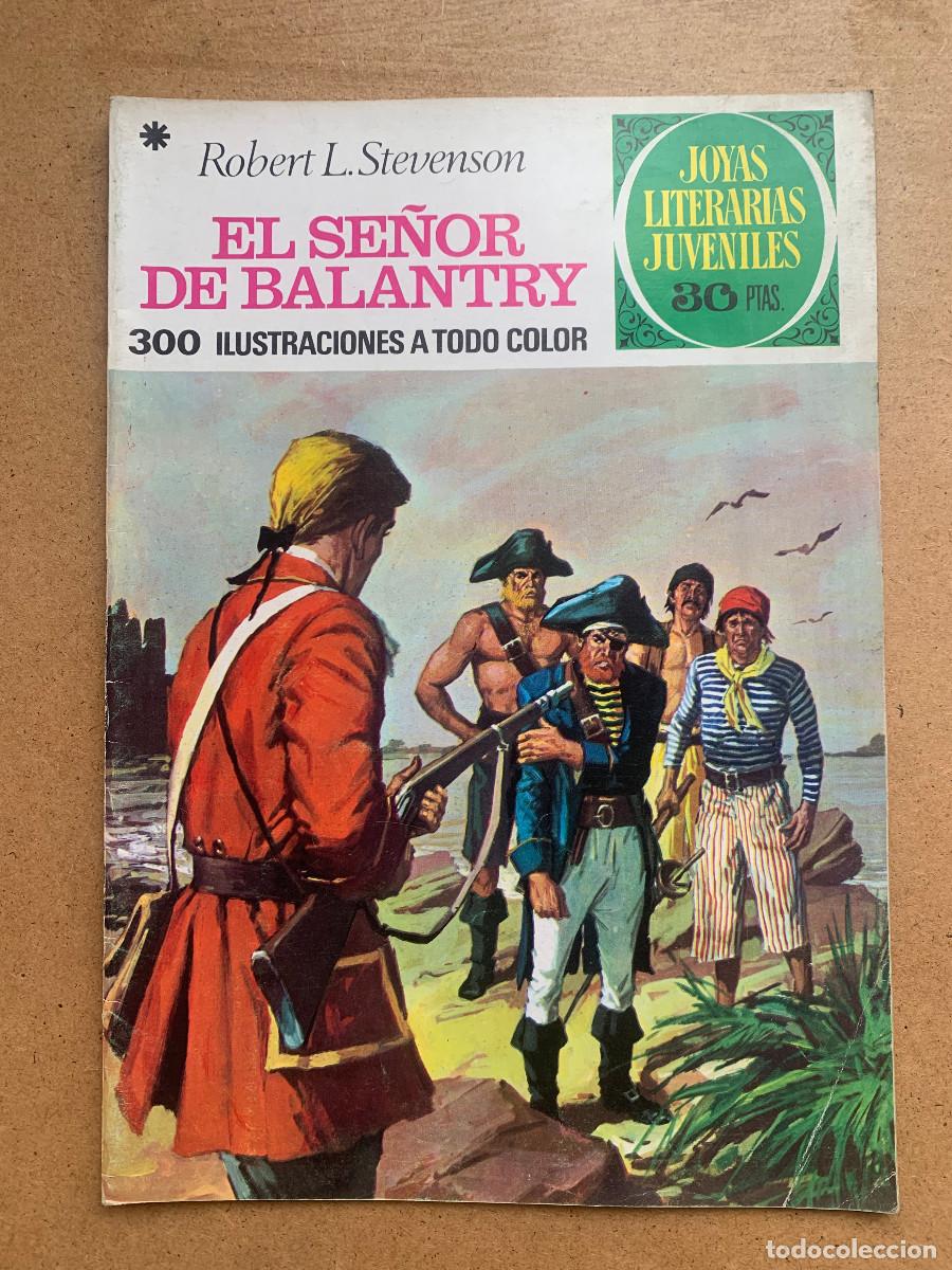 Tebeos: Joyas Literarias Juveniles n&ordm; 20: El Se&ntilde;or de Balantry de Robert L. Stevenson - D2 Excelente Estado