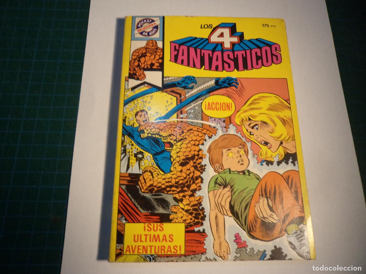 Tebeos: Pocket de Ases. N&ordm; 15. Los 4 Fantasticos. Bruguera.