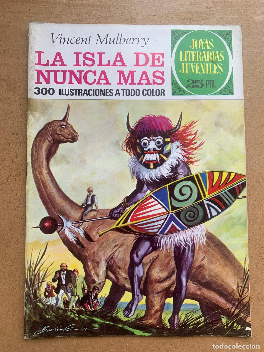 Tebeos: Joyas Literarias Juveniles n&ordm; 59: La Isla de Nunca M&aacute;s de Vincent Mulberry - Buen Estado