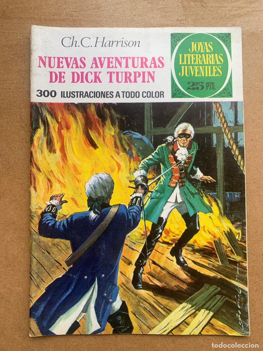 Tebeos: Joyas Literarias Juveniles n&ordm; 92: Nuevas Aventuras de Dick Turpin C. Harrison -D2 Excelente Estado
