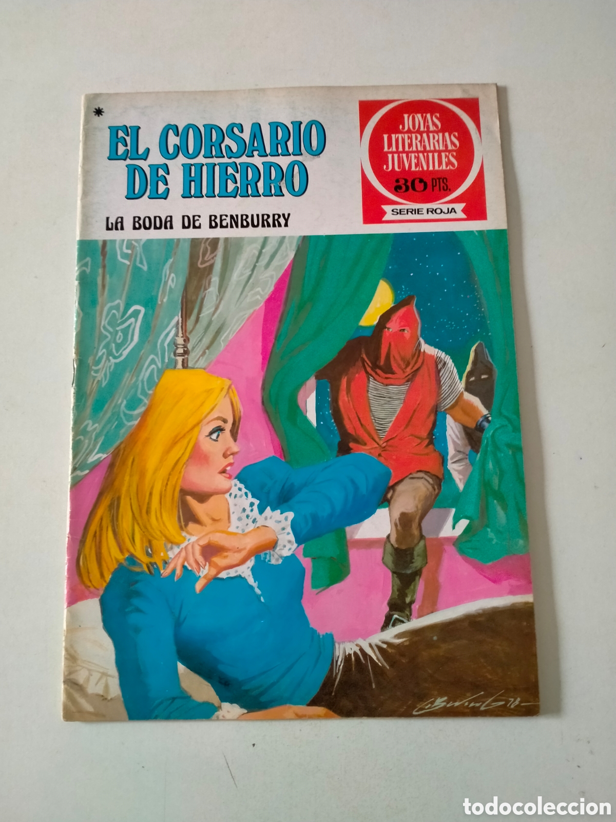 Tebeos: N&Uacute;MERO 41 EL CORSARIO DE HIERRO JOYAS LITERARIAS JUVENILES EDITORIAL BRUGUERA 1 EDICI&Oacute;N A&Ntilde;O 1978