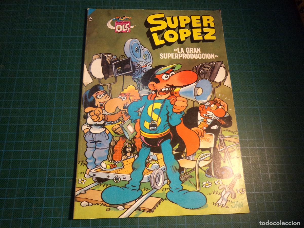 Tebeos: Coleccion Ol&eacute; Super Lopez. N&ordm; 9. Bruguera. 2&ordf; edicion. (Ref. 2-B)