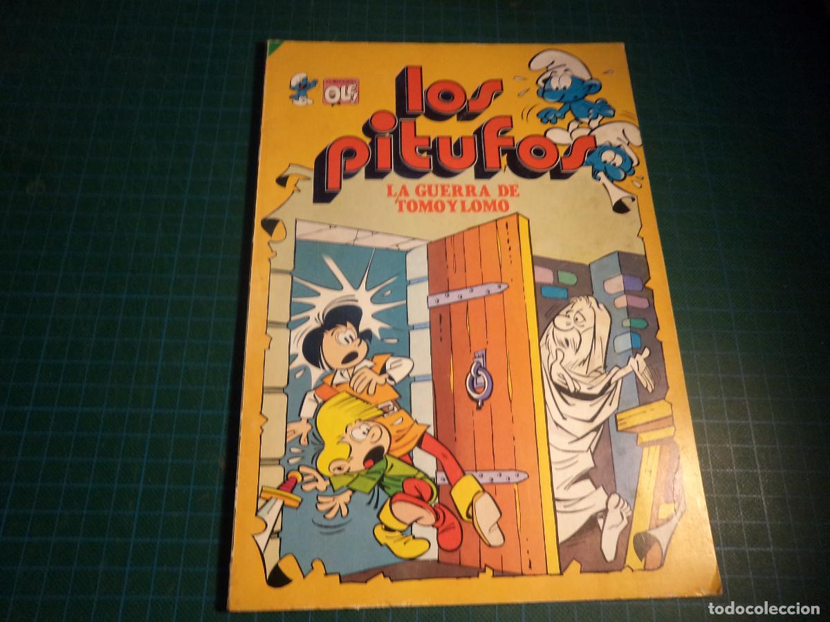 Tebeos: Coleccion Ol&eacute; los Pitufos. N&ordm; 13. Bruguera. 2&ordf; edicion. (Ref. 2-B)