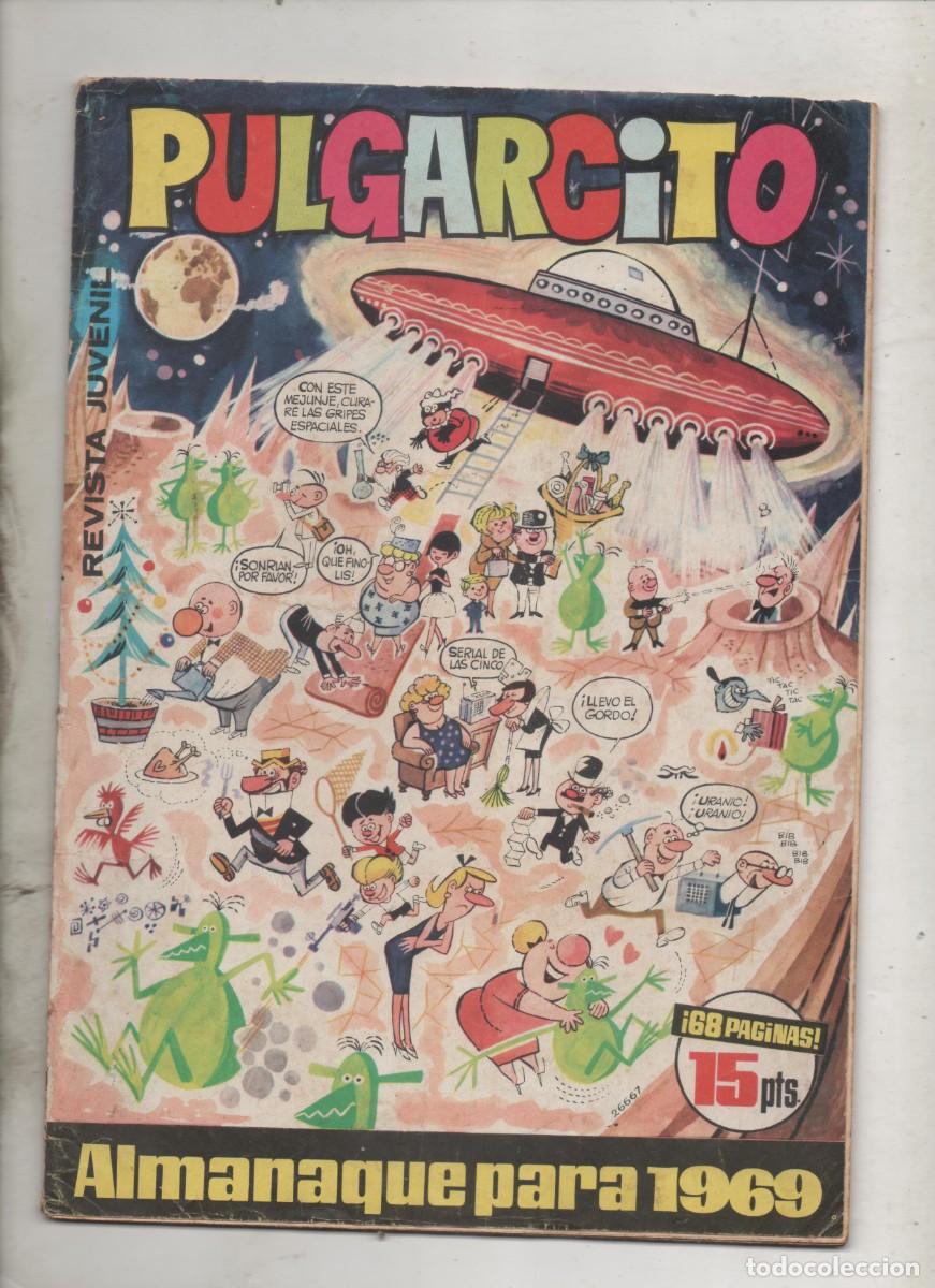 Tebeos: PULGARCITO ALMANAQUE 1969 . P