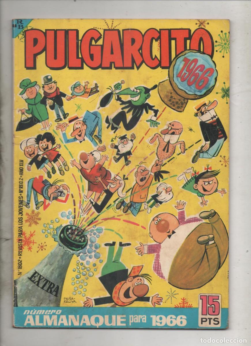 Tebeos: PULGARCITO ALMANAQUE 1966 . P