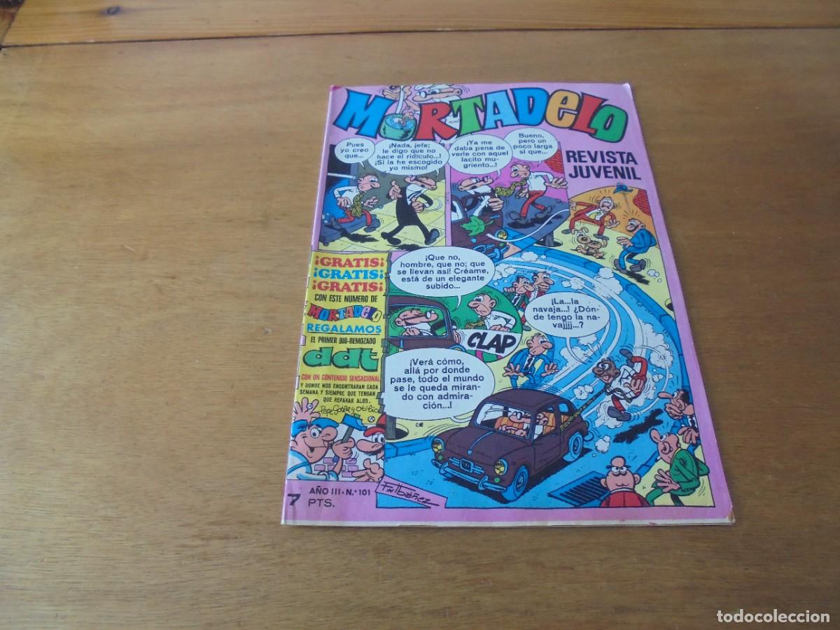 Tebeos: 101 MORTADELO BRUGUERA N&ordm; 101 CON ASTERIX, CORSARIO DE HIERRO. BLUEBERRY. PUBLIC COLOR&Iacute;N. CONGUITOS