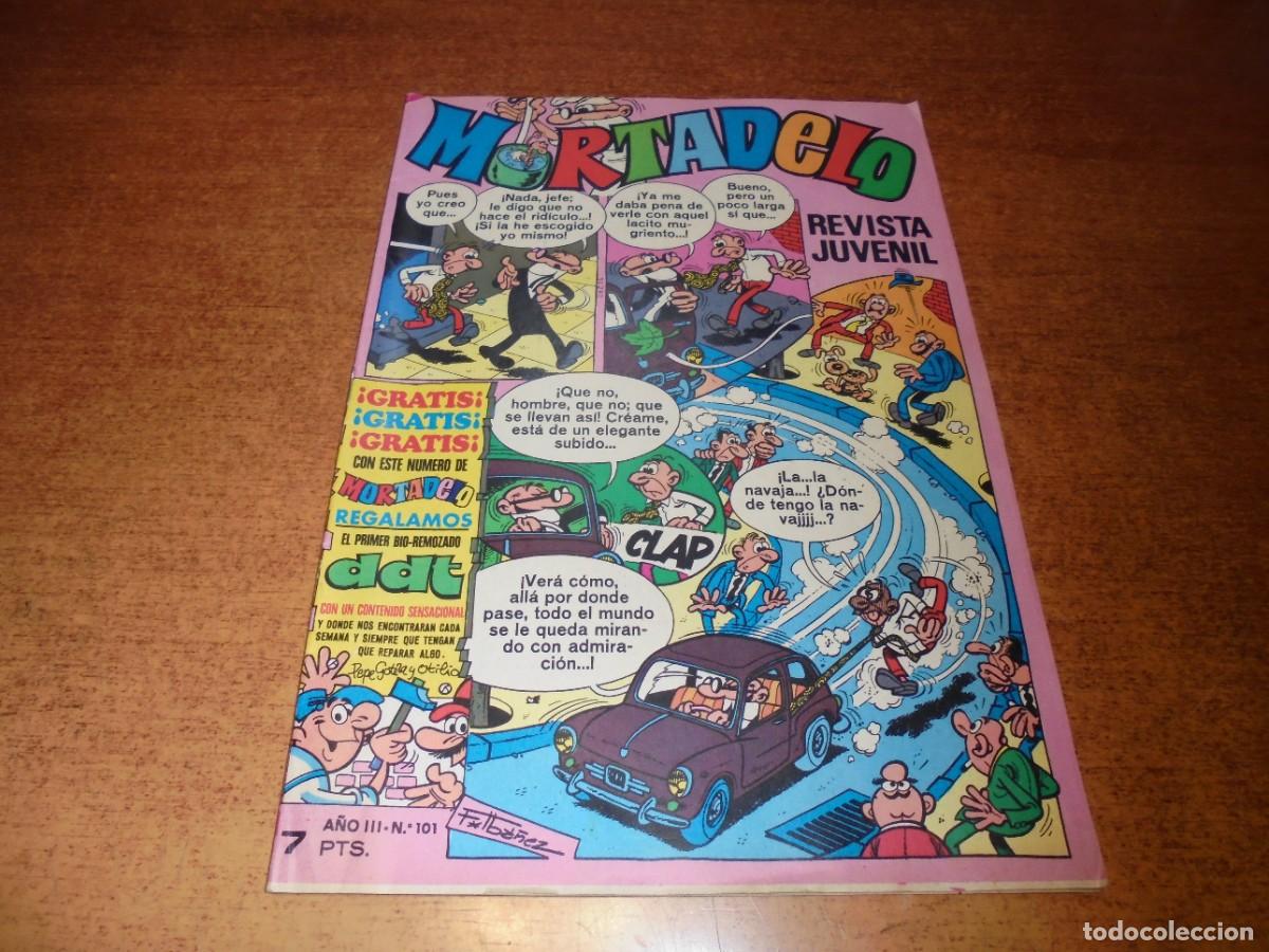 Tebeos: 101 MORTADELO BRUGUERA N&ordm; 101 CON ASTERIX, CORSARIO DE HIERRO. BLUEBERRY. PUBLIC COLOR&Iacute;N. CONGUITOS