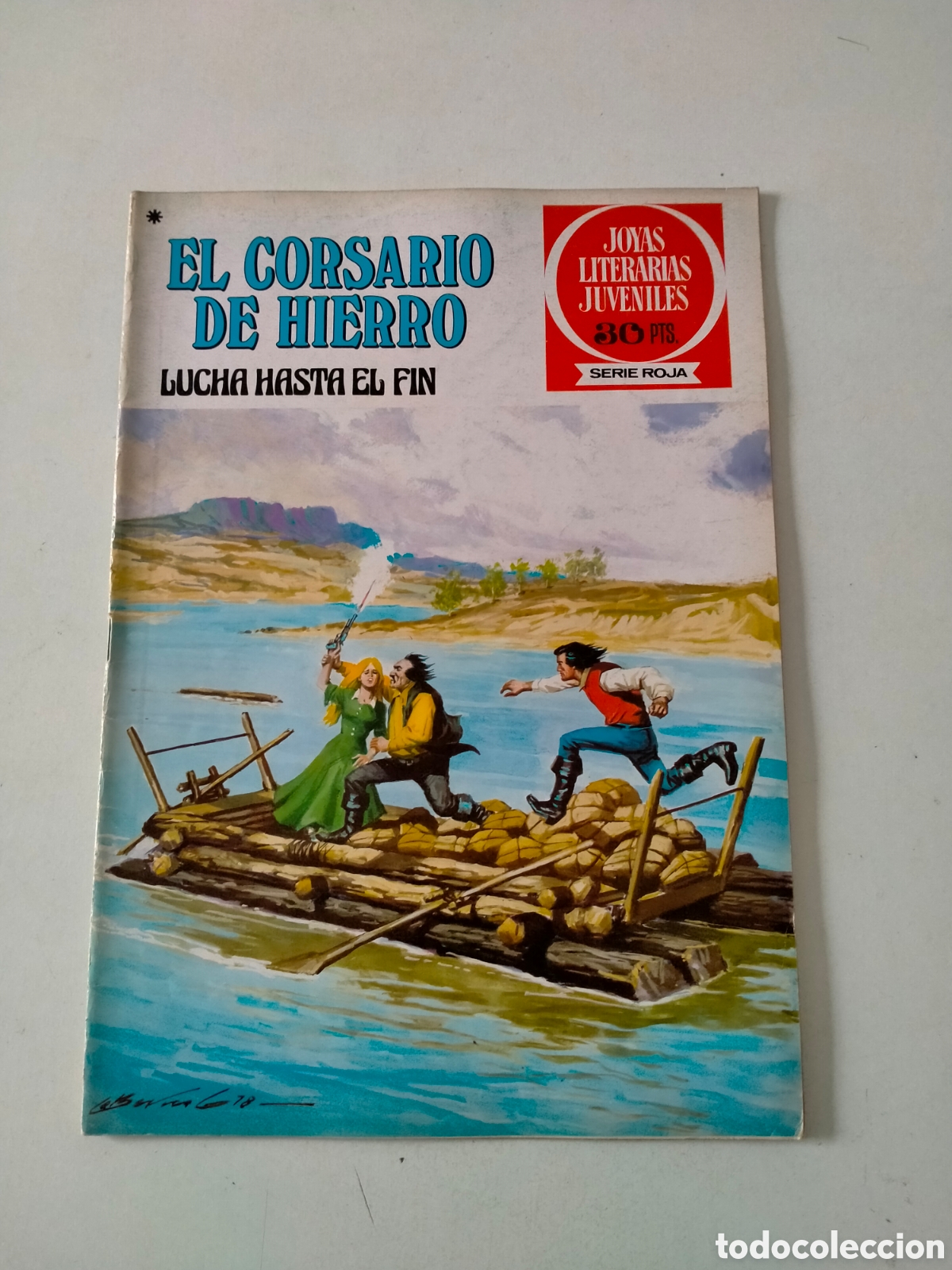 Tebeos: N&Uacute;MERO 45 EL CORSARIO DE HIERRO JOYAS LITERARIAS JUVENILES EDITORIAL BRUGUERA 1 EDICI&Oacute;N A&Ntilde;O 1978