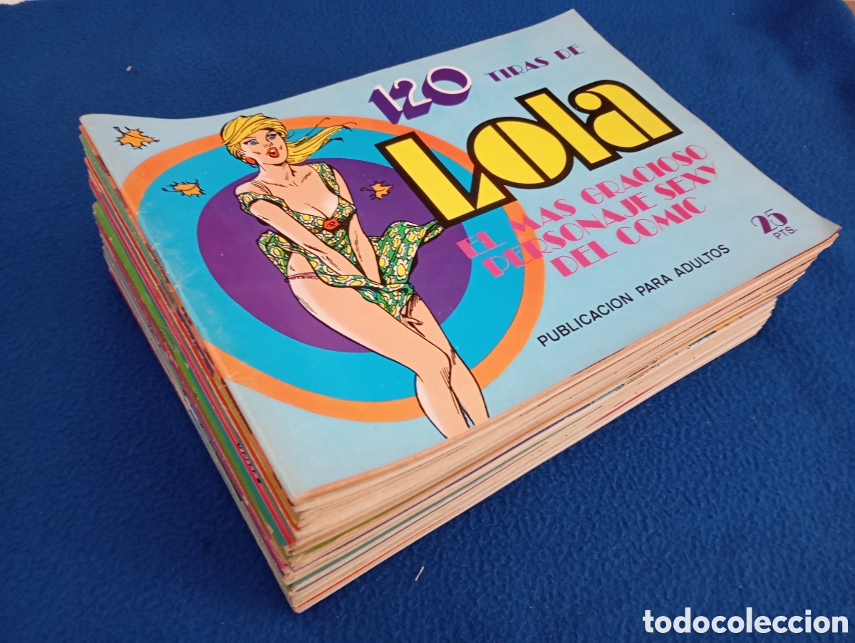 Tebeos: 120 TIRAS DE LOLA, DE I&Ntilde;IGO, TOMOS ORIGINALES N&ordm; 1 A 28, COLECCION COMPLETA, BRUGUERA 1974-76
