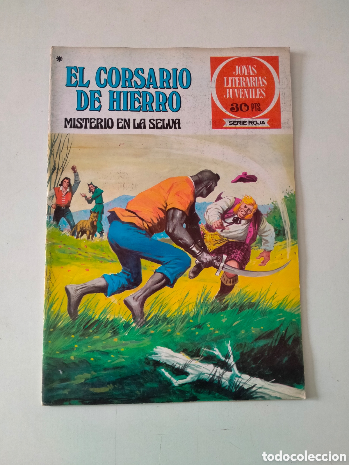 Tebeos: N&Uacute;MERO 48 EL CORSARIO DE HIERRO JOYAS LITERARIAS JUVENILES EDITORIAL BRUGUERA 1 EDICI&Oacute;N A&Ntilde;O 1978