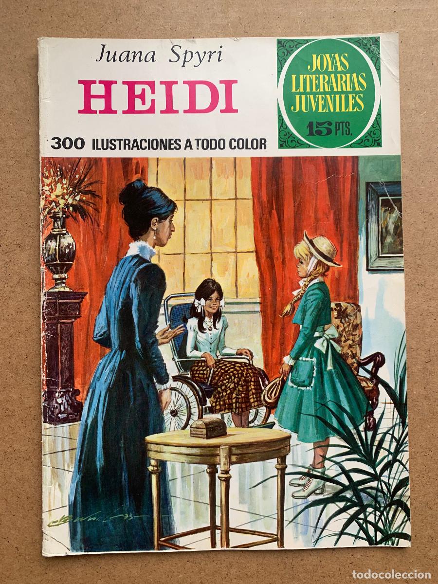 Tebeos: Joyas Literarias Juveniles n&ordm; 103: Heidi de Juana Spyri - D2 1&ordf; Edici&oacute;n 1974 - MBE - Purita Campos