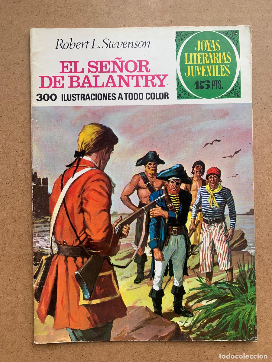 Tebeos: Joyas Literarias Juveniles n&ordm; 20: El Se&ntilde;or de Balantry - 1&ordf; Edici&oacute;n 1972 Laberinto Rojo - D2 BE