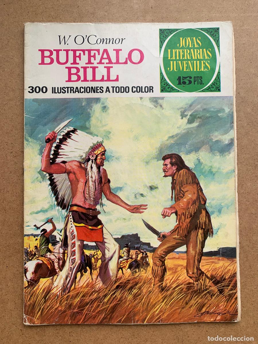 Tebeos: Joyas Literarias Juveniles n&ordm; 29: Buffalo Bill de W. O'Connor - 1&ordf; Edici&oacute;n 1972 Laberinto Rojo