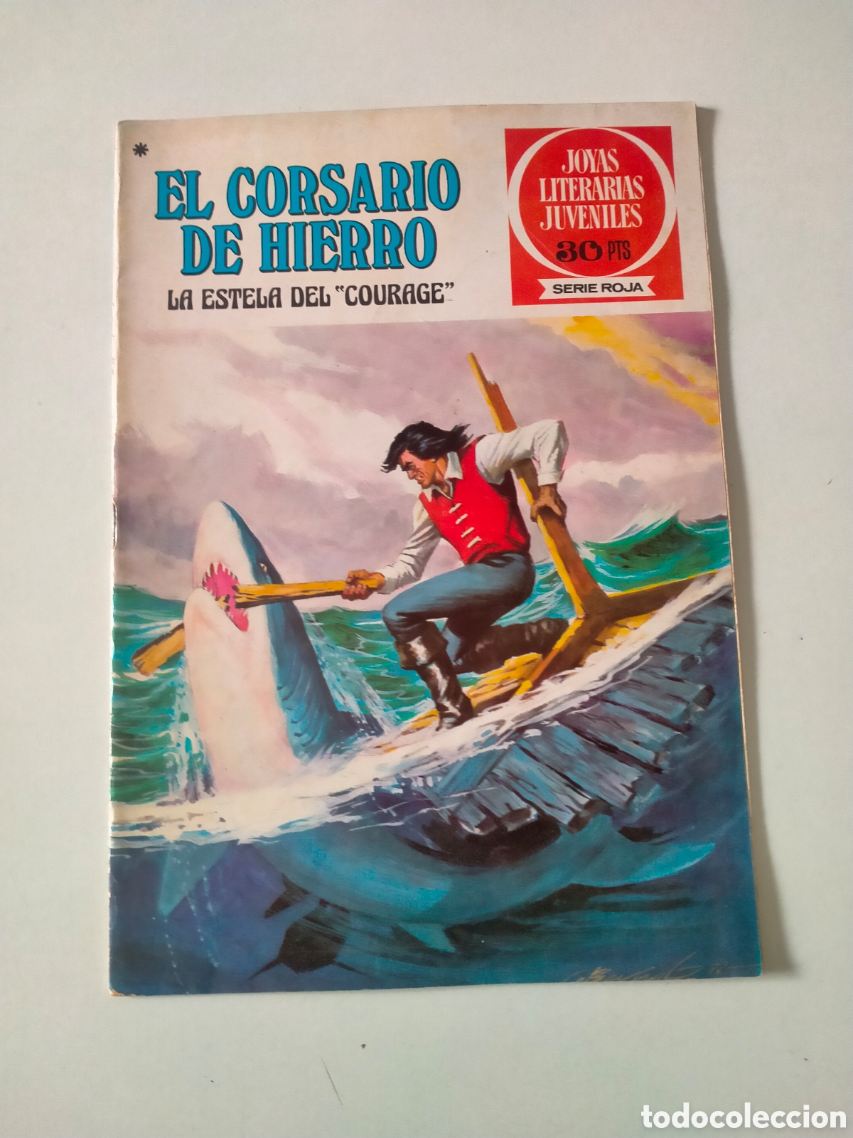 Tebeos: N&Uacute;MERO 50 EL CORSARIO DE HIERRO JOYAS LITERARIAS JUVENILES EDITORIAL BRUGUERA 1 EDICI&Oacute;N A&Ntilde;O 1978