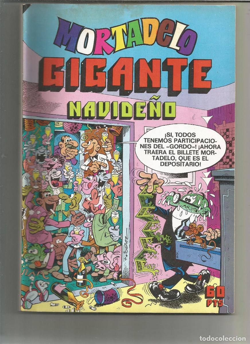 Tebeos: MORTADELO GIGANTE EXTRA NAVIDE&Ntilde;O Editorial Bruguera
