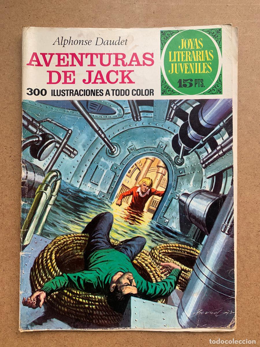 Tebeos: Joyas Literarias Juveniles n&ordm; 89: Aventuras de Jack de Alphonse Daudet - 1&ordf; Edici&oacute;n 1973