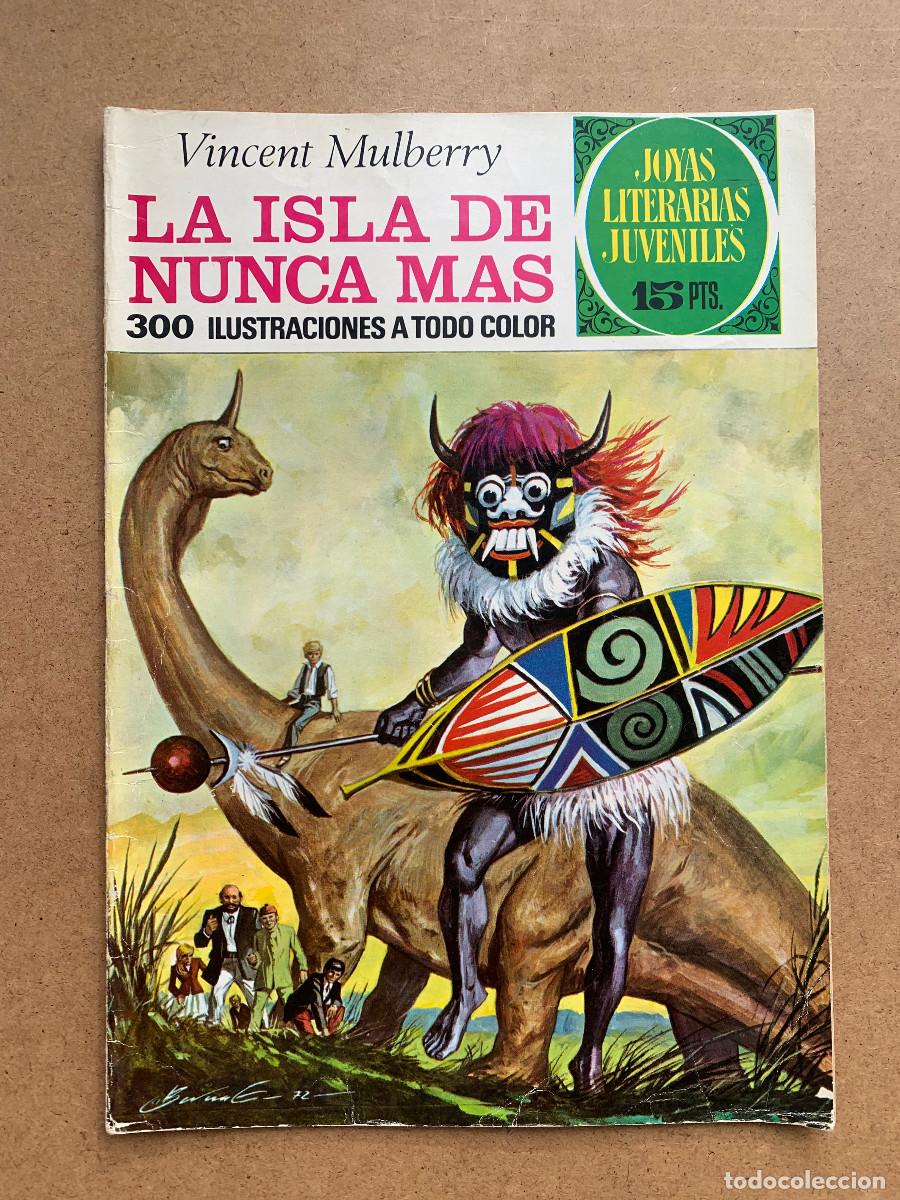 Tebeos: Joyas Literarias Juveniles n&ordm; 59: La Isla de Nunca M&aacute;s de Vincent Mulberry - D2 1&ordf; Ed - Buen Estado