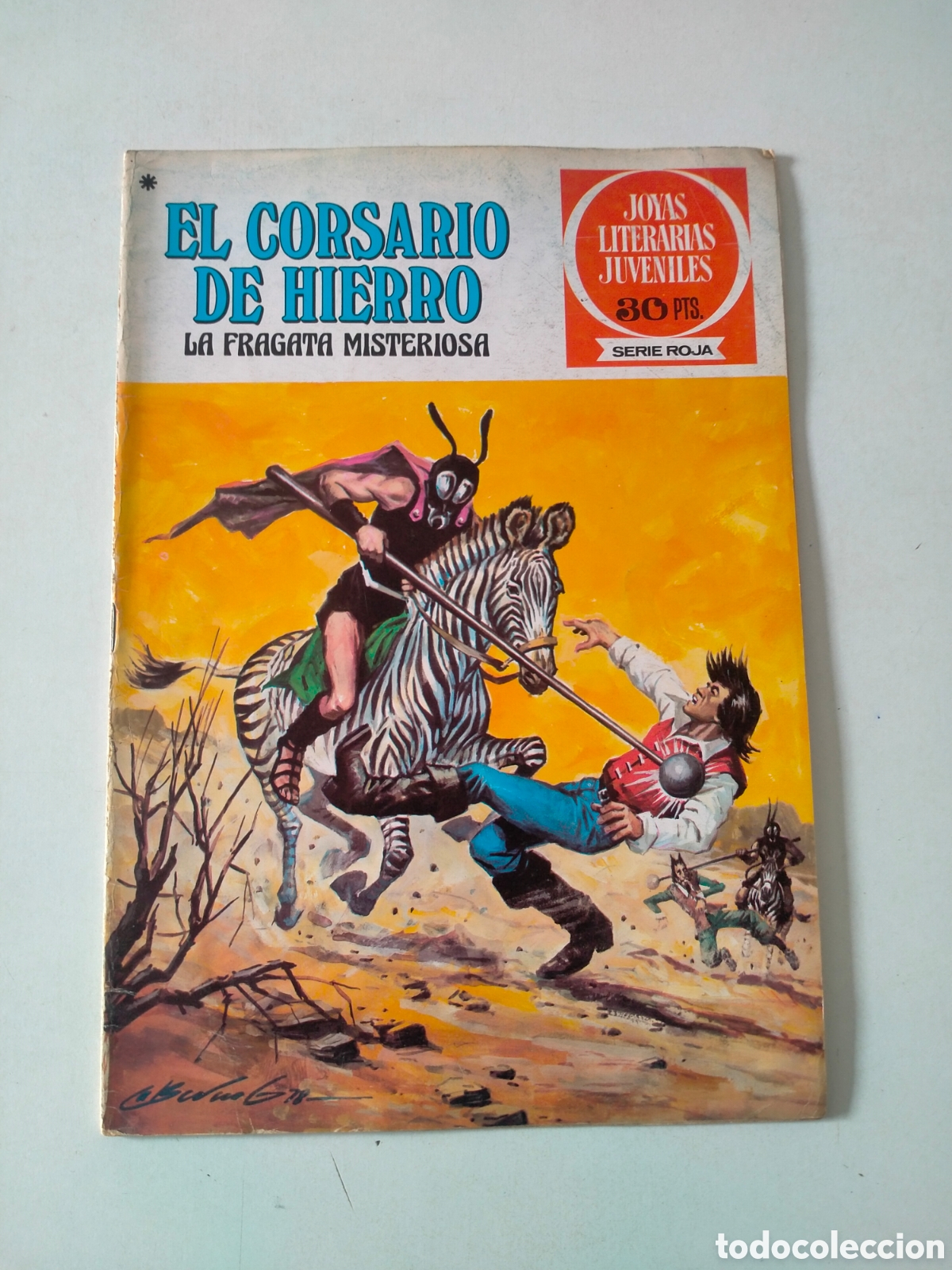 Tebeos: N&Uacute;MERO 52 EL CORSARIO DE HIERRO JOYAS LITERARIAS JUVENILES EDITORIAL BRUGUERA 1 EDICI&Oacute;N A&Ntilde;O 1978