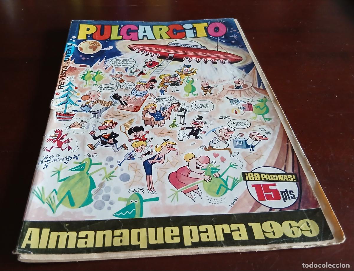 Tebeos: PULGARCITO ALMANAQUE PARA 1968 - BRUGUERA