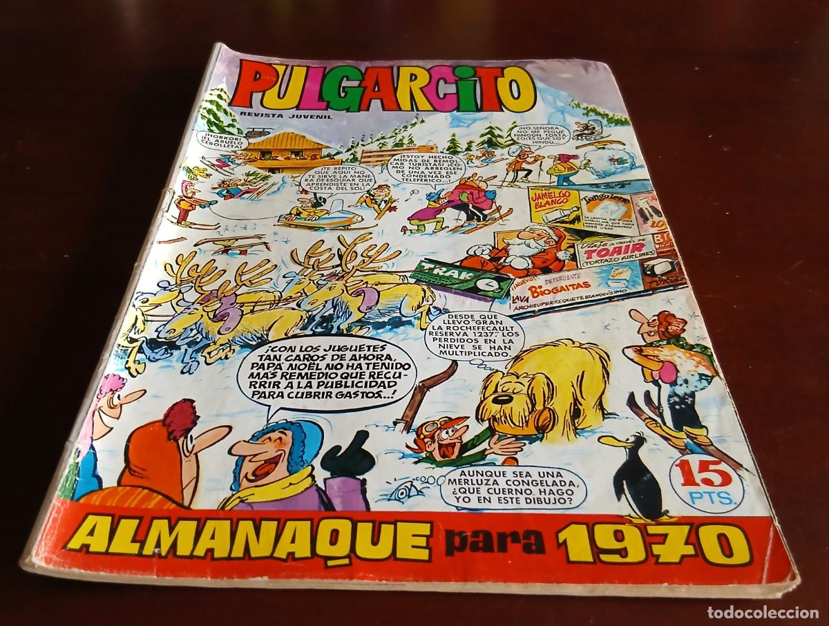 Tebeos: PULGARCITO ALMANAQUE PARA 1970 - BRUGUERA