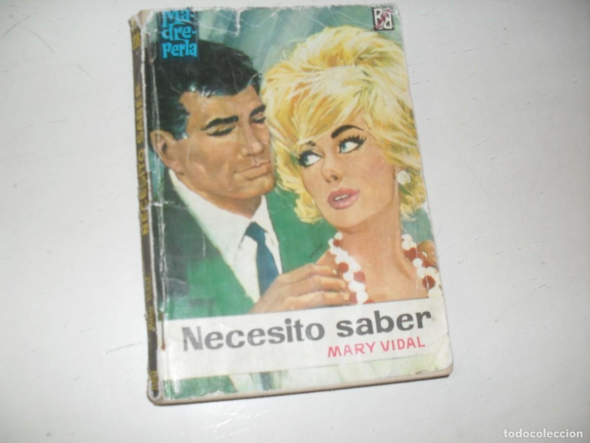 Tebeos: MADREPERLA N&ordm; 738.NECESITO SABER,DE MARY VIDAL,JEAN GABIN EN CONTRAPORTADA,BRUGUERA,A&Ntilde;OS 60