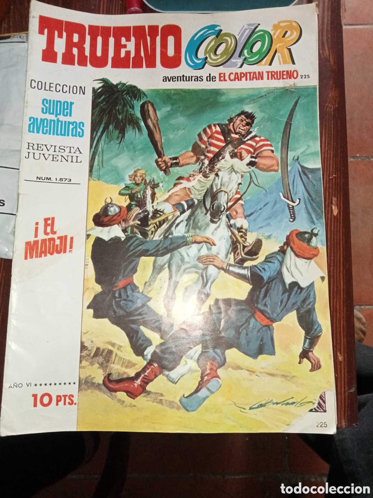 Tebeos: Trueno color n&ordm; 225 a&ntilde;o VI
