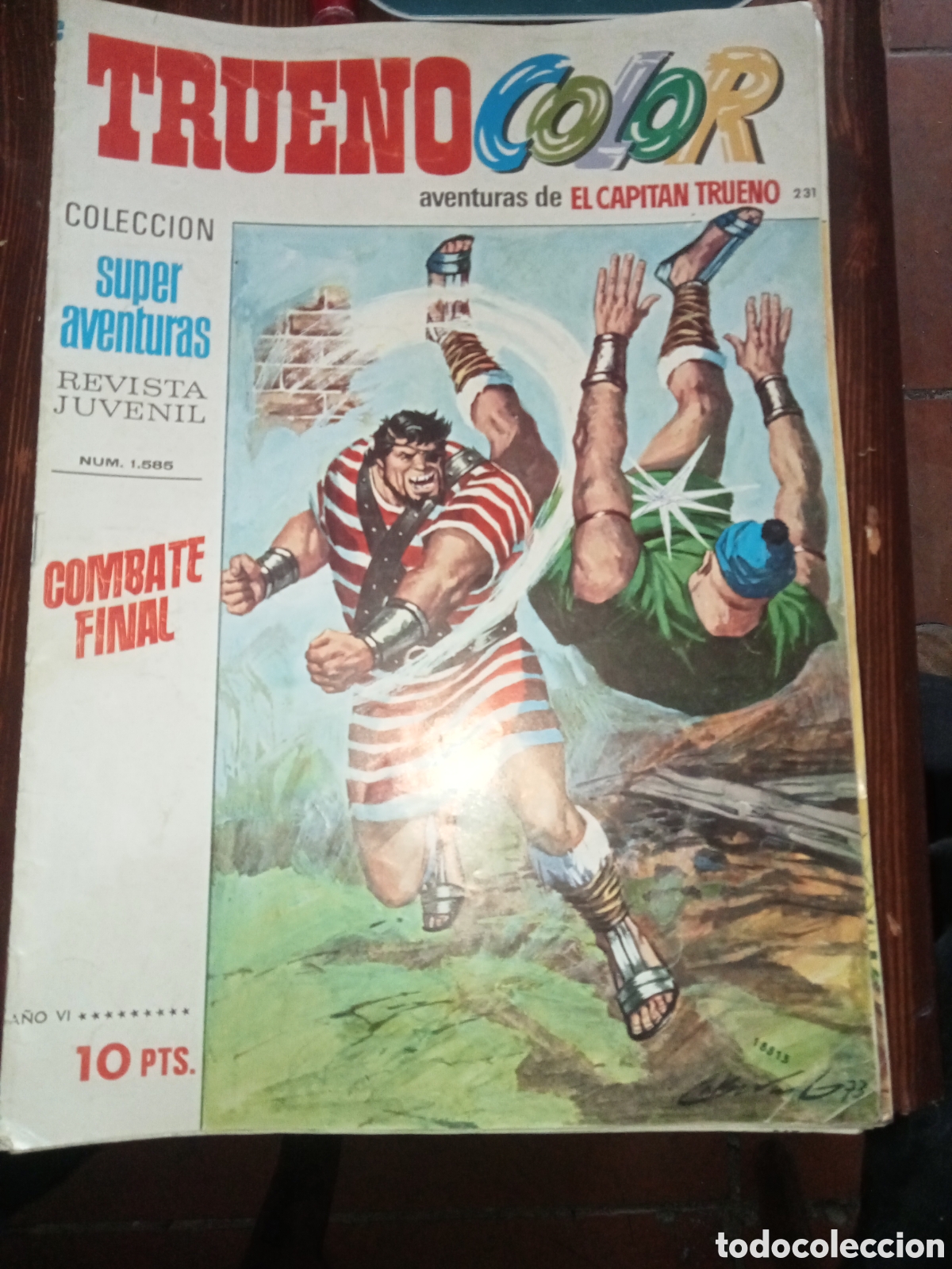Tebeos: Trueno color n&ordm; 231 a&ntilde;o VI