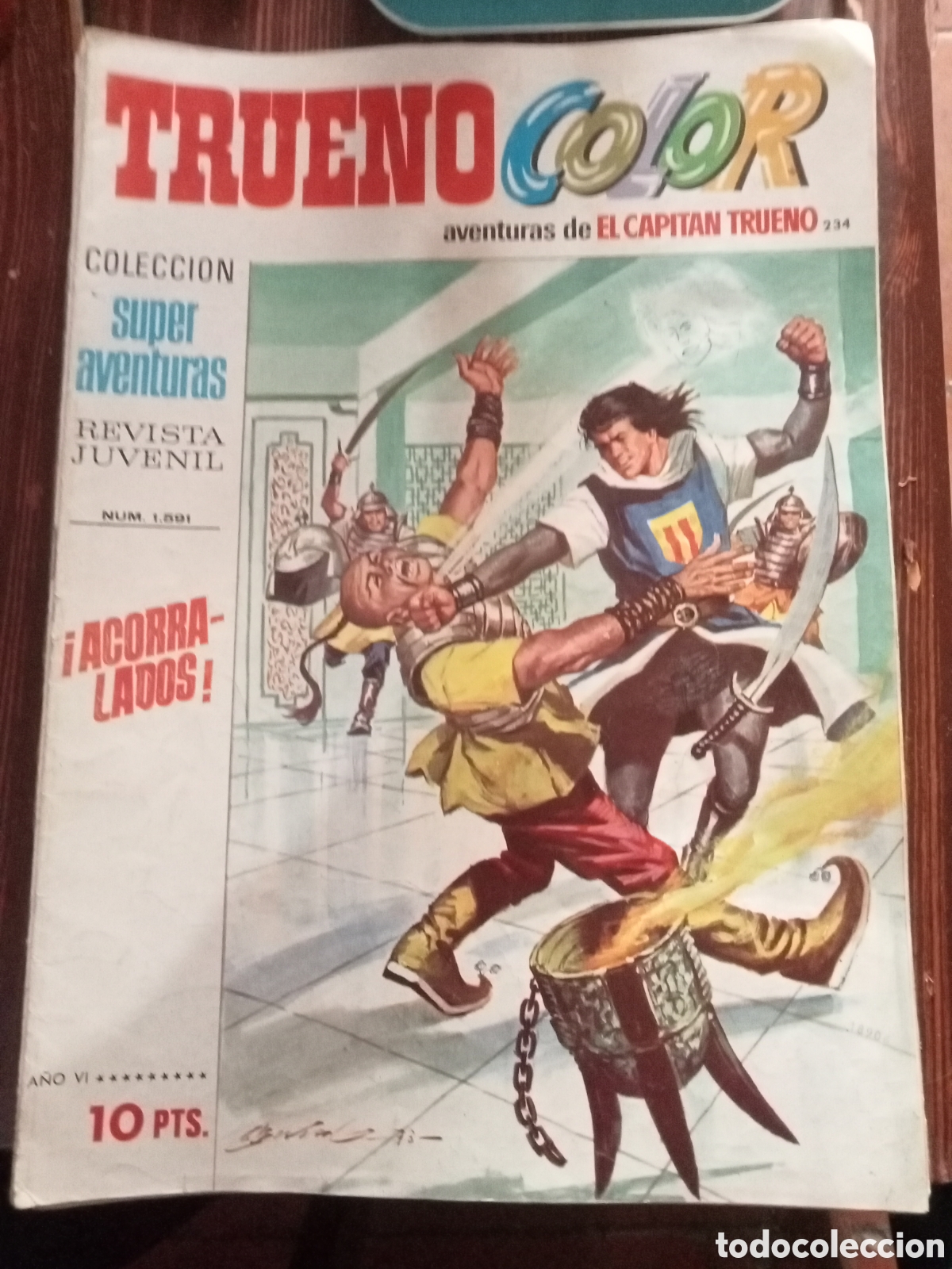 Tebeos: Trueno color n&ordm; 234 a&ntilde;o VI