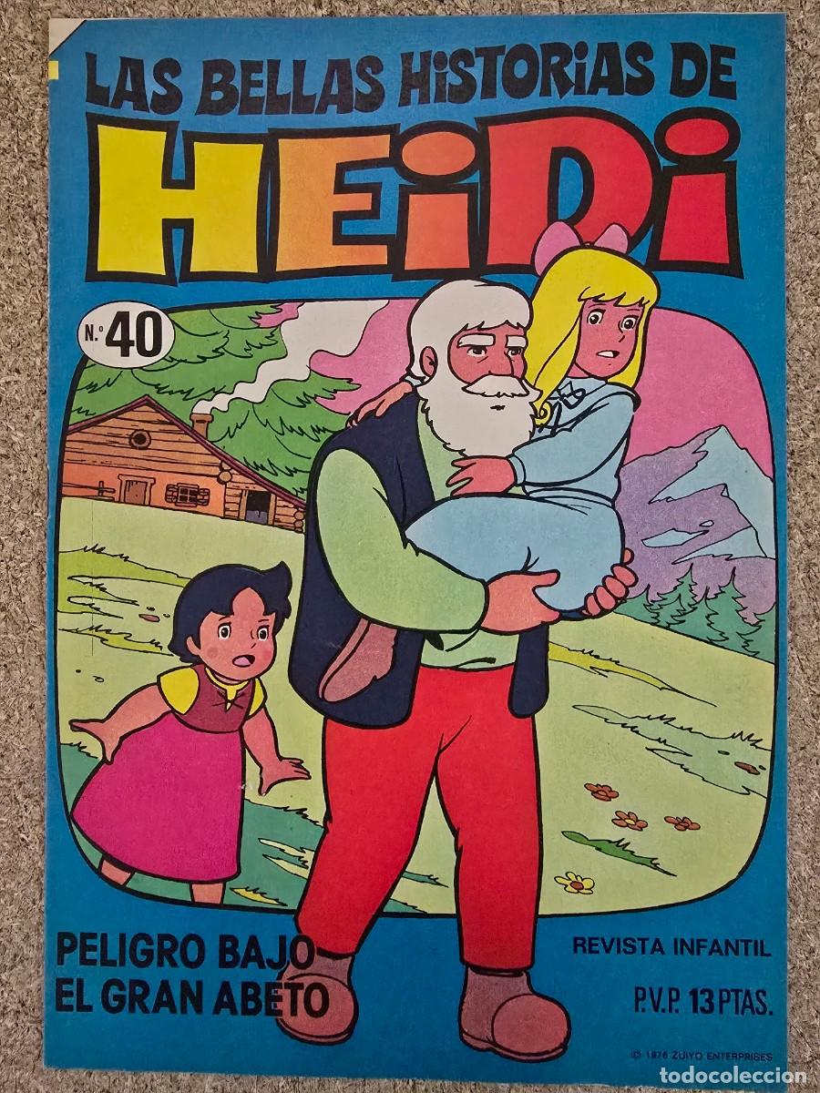 Tebeos: Las Bellas Historias de Heidi 40.Bruguera