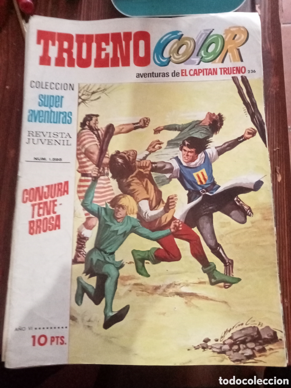 Tebeos: Trueno color n&ordm; 236 a&ntilde;o VI