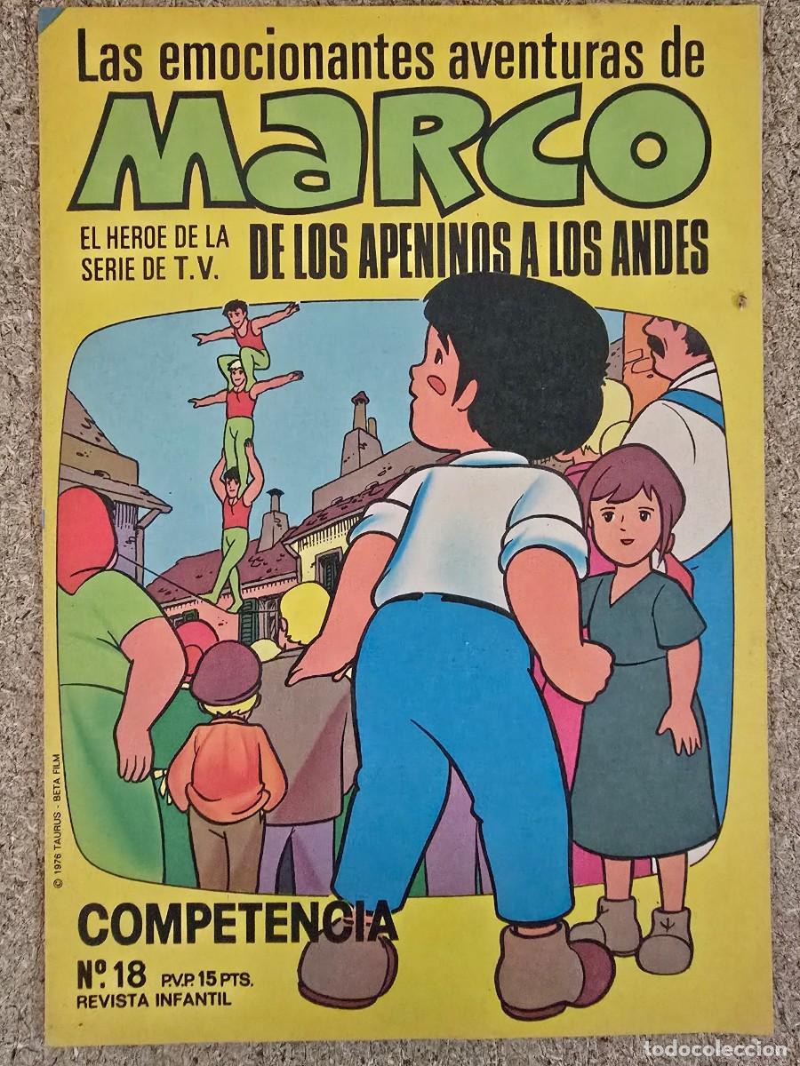 Tebeos: Marco de los Apeninos a los Andes 18.Bruguera
