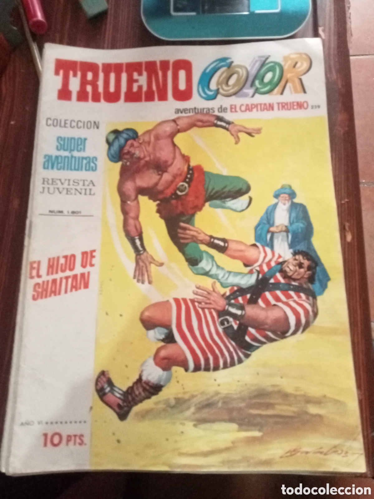 Tebeos: Trueno color n&ordm; 239 a&ntilde;o VI