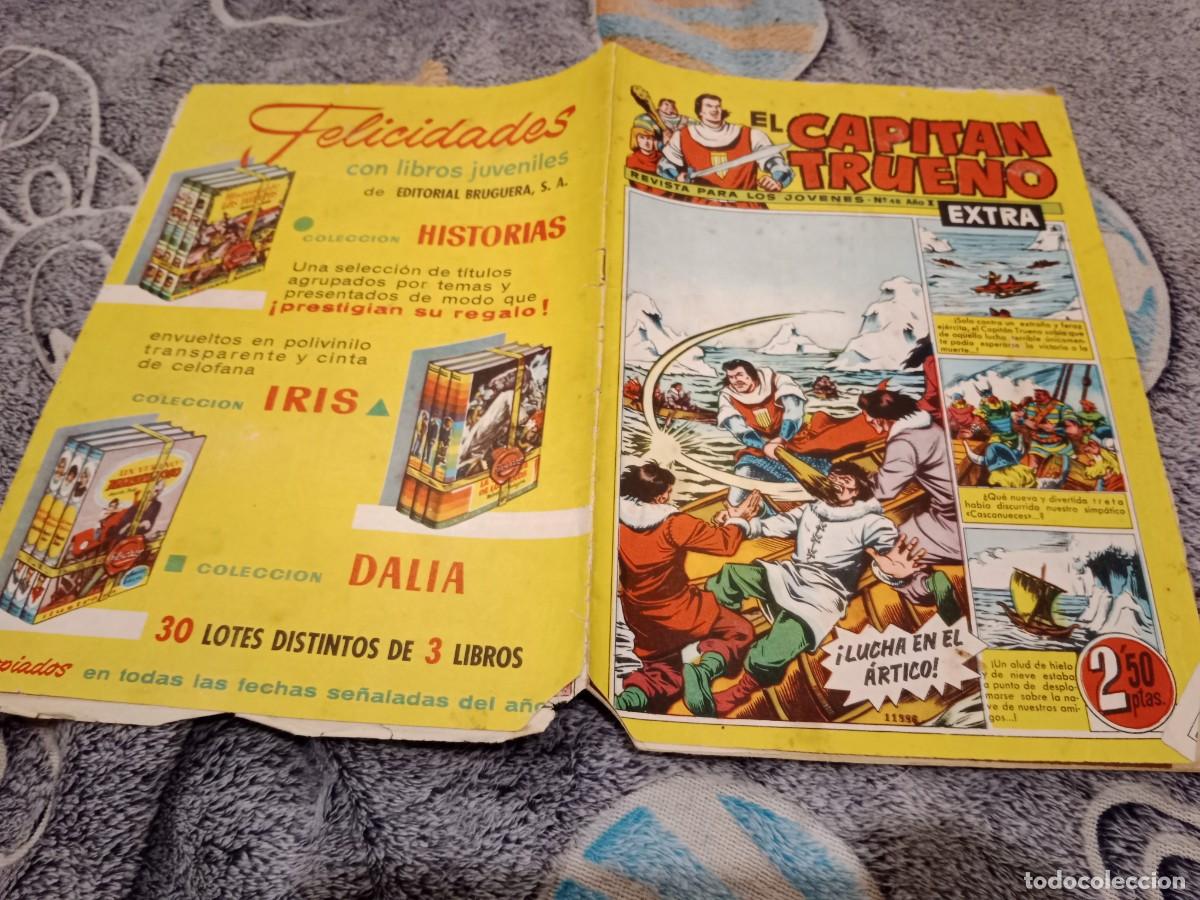 Tebeos: EL CAPITAN TRUENO EXTRA N&ordm;48 - LUCHA EN EL ARTICO - EDITORIAL BRUGUERA,1960