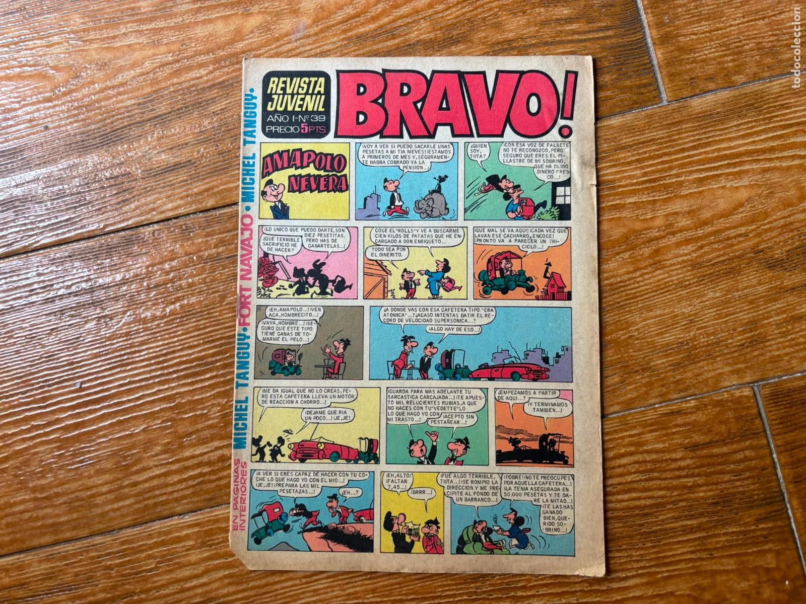 Tebeos: BRAVO N&ordm; 39 EDITORIAL BRUGUERA - Foto 1