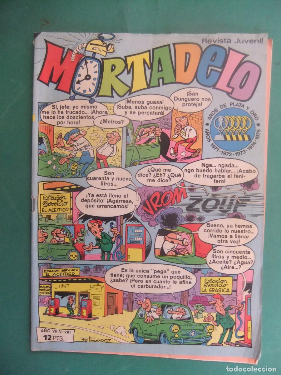 Tebeos: MORTADELO N&ordm; 281 EDITORIAL BRUGUERA