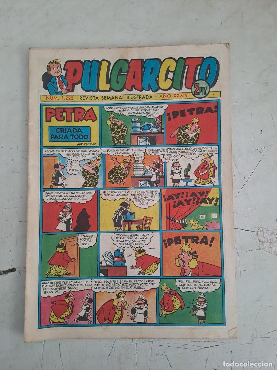 Tebeos: Pulgarcito 1222, Bruguera en muy buen estado