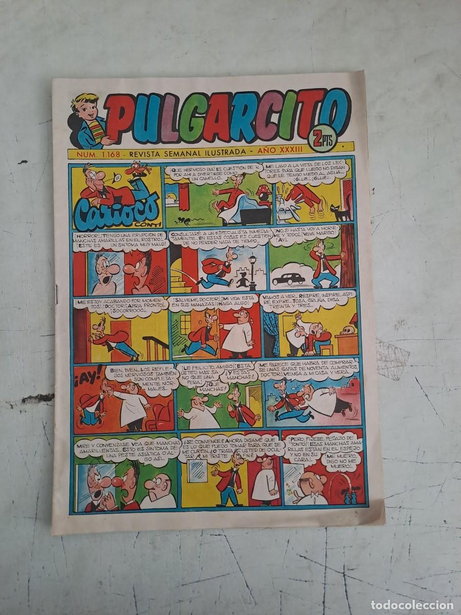 Tebeos: Pulgarcito 1168, Bruguera en muy buen estado