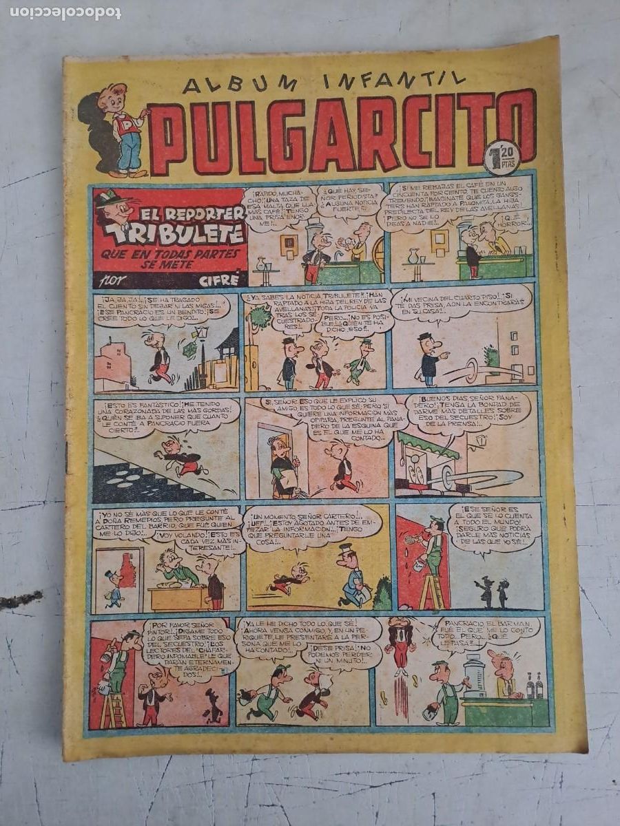 Tebeos: Pulgarcito 228, Bruguera en muy buen estado